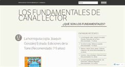Desktop Screenshot of losfundamentales.com